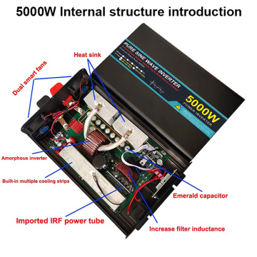 4000W-5000W DC to AC Pure Sine Wave Inverter