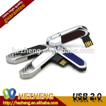 Metal Swivel 16GB Rectangular Flash Stick USB2.0