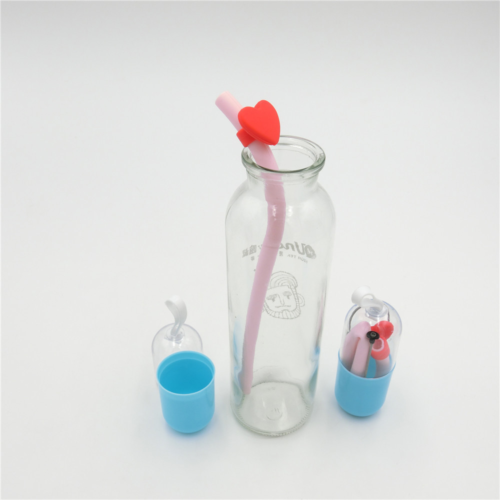 silicone straw cup cover