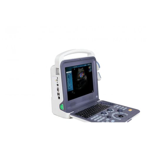 Tragbarer digitaler Veterinär-Ultraschallscanner Farbdoppler