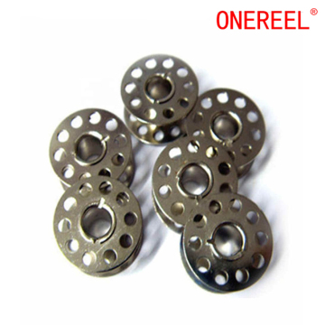25pcs metal bobbine per macchina da cucire in acciaio inossidabile