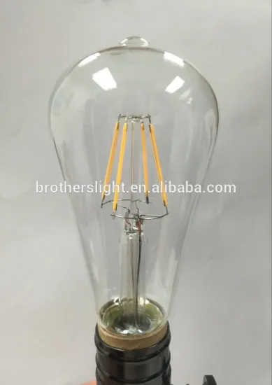 New design hot sale antique style vintage LED Edison bulbs ST64 4W Led light bulbs