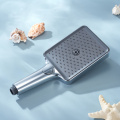 4-Function Square Hand Shower with Spray Gun and Silicone Nozzle