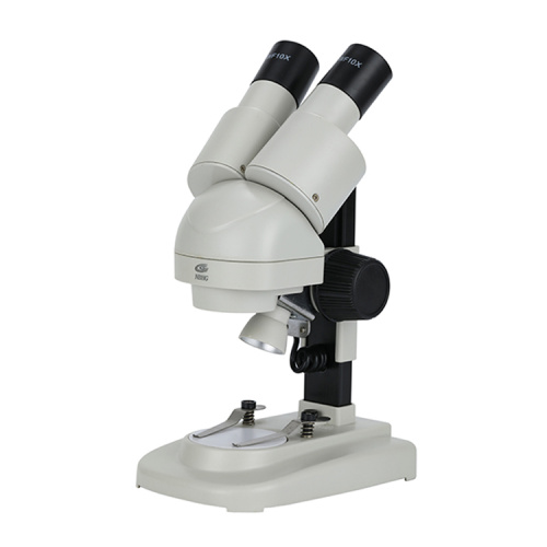 Студент наука изучение бинокулярный микроскоп