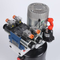 Hydraulic solenoid valve control DC double-acting power unit