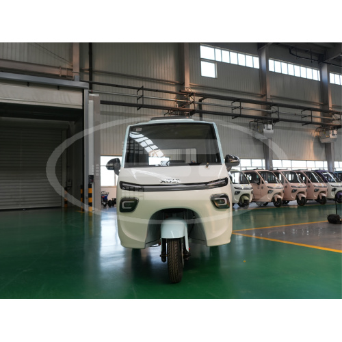 Electric tricycle na may back seat