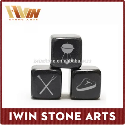 Customized Engraved Whiskey Stone For Business Gift,Wine Accessories Men Gift Set ,Whiskey Stone For Party Gift