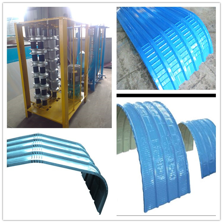 electric curved roll forming machine