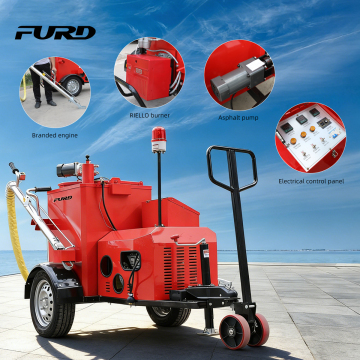 Asphalt Crack Sealing Machine Sealcoating Asphalt Road Seam Filling Seal Coating Machine for Sale