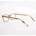 Bright Women Yellow Green Cat Eye Glasses Frames