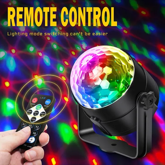 High Quality Colorful Party Lighting - Remote Control RGB LED Disco Dj Club Lights