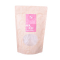 Factory price stand up kraft paper zipper bag