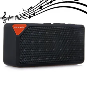 Mic Portable Wireless TF Card Bluetooth Speaker