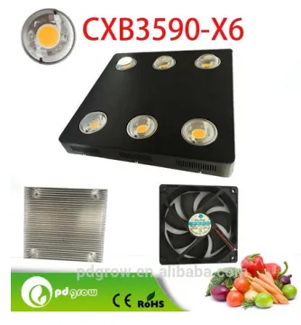 600W Powerful Full Spectrum CXB3590 LED Grow Light Panel Flower Plant