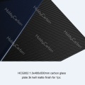 Placa de fibra de carbono de alta calidad para cama operativa