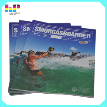 high quality softcover fasgion magazine printing service factory price