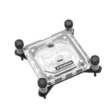 Barrow CPU Water Block for Intel LGA-115X/1200/1700/X99/X299 Platform with 0.4MM Micro Channel Acrylic 5V ARGB LTYK3-04I