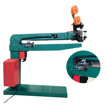 Manual Cardboard Carton Box Stitching Machine: Double Servo Semiautomatic Stitching Solution