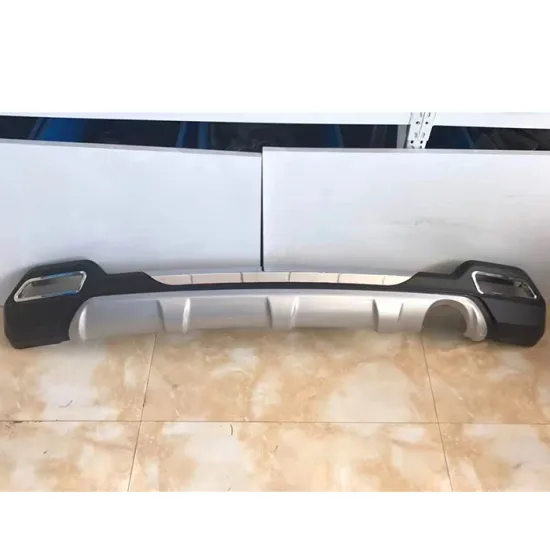 ABS PP Front and Rear Bumper Guard Protector for Toyota Fortuner 2012-2015