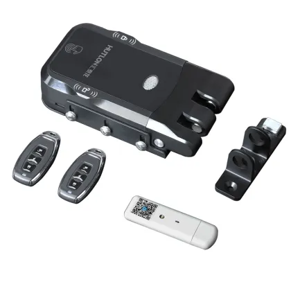 Intelligent invisible anti-theft lock