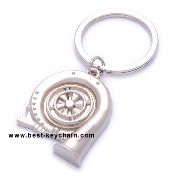 Promotional Personalized Metal Turbocharger Keychain (BK11351-)