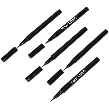 Vegan Waterproof Long Lasting Private Label Pen Cosmetics Eye Liner Liquid Eyeliner Black Eyeliner Factory