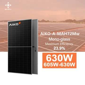 High Efficiency Aiko Solar Panels: 605W to 630W N-Type ABC Comet 2N Models
