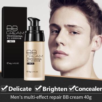 Men BB Cream Male Face Cream Skin Color Natural Whitening Effective Care Sunscreen Skin Care Face Foundation Base Men Makeup