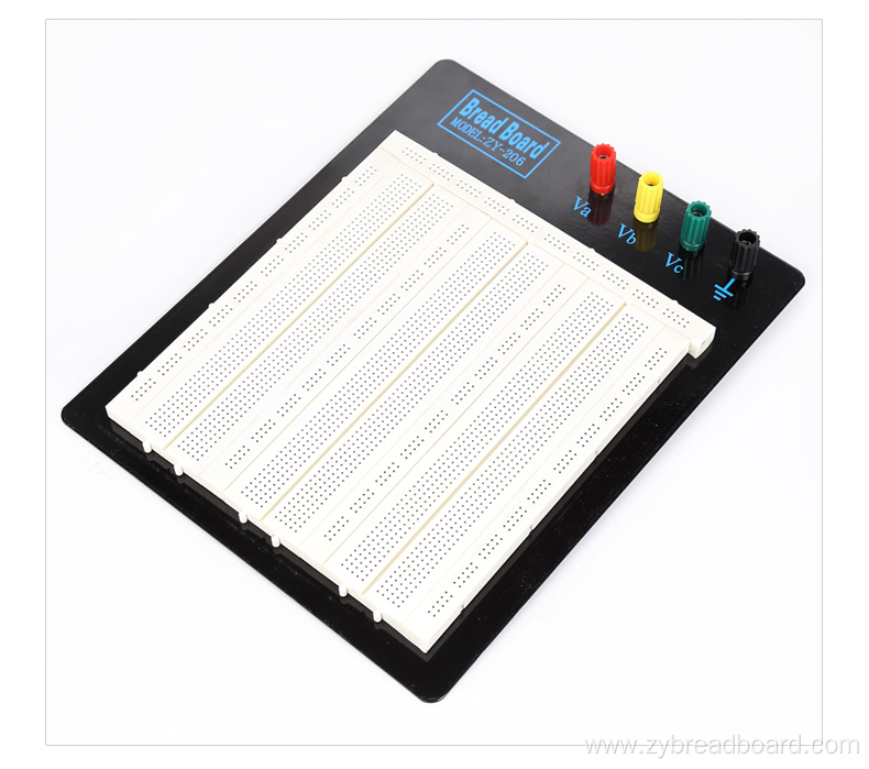 2420 Point White Breadboard with plate Circuit Board