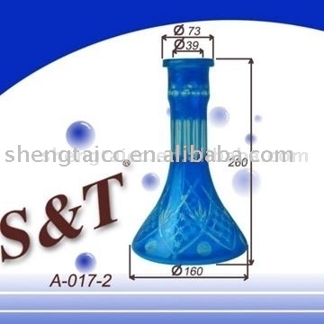 Hookah glass bottle