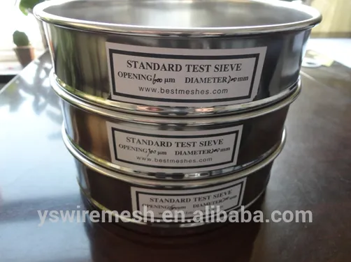 Test sieve