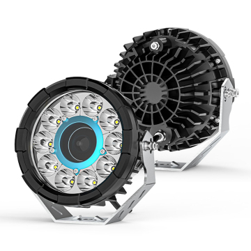 Hoher Helligkeit Luxus Orv SUV 11LED 10-30 V Runde 7 Zoll Rampenlicht Arbeitslampe Nebel Licht