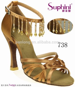 Amazing Flexible Anti-Slip Suede Outsole Latin Salsa Dance Shoe 738