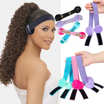 Custom Logo Packaging Colorful Lace Wig with Melt Elastic Band for Frontal Lace Wig Edges & Ear Covers