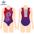 Custom Blue Girls Leotard