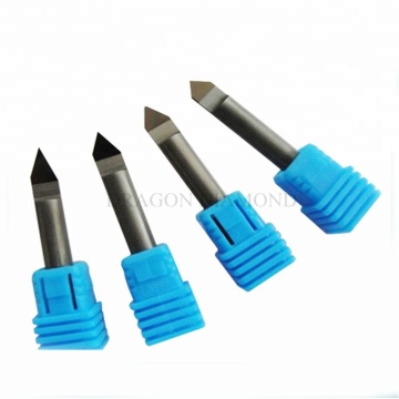 45/70/90/120 grados 6 mm de mármol granito CNC Diamond Grabado Bits - Colección de bits enrutadores