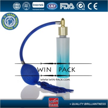 30ml blue gasbag bottle with blue color gasbag sprayer, colored gasbag bottle manufacturer