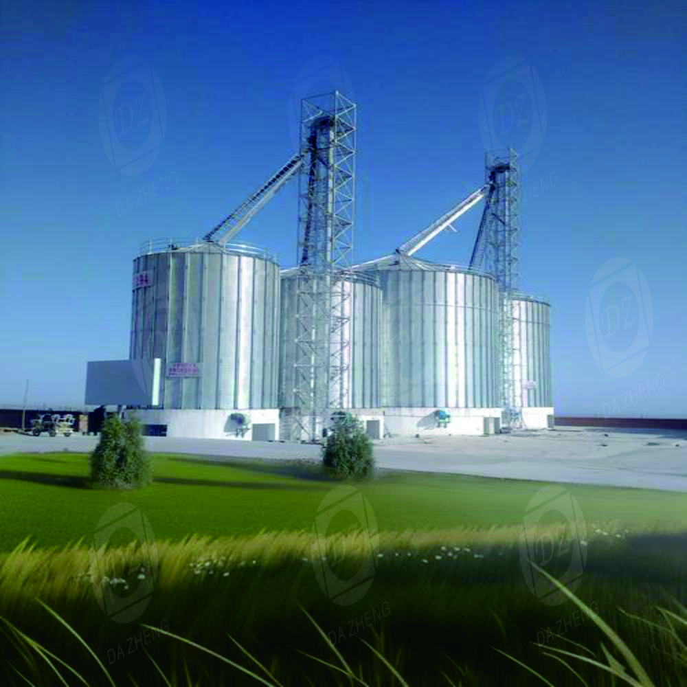 Aggregate storage silos