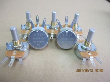 Lap Wire Potentiometers Ra24y-15s-3w-5k Ohm Potentiometer For Led Lamp Dc Dimming