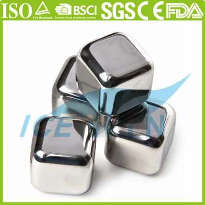 stainless steel ice cubes for wine