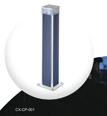 Aluminum Alloy Solar Ground Plug Lawn Lamp