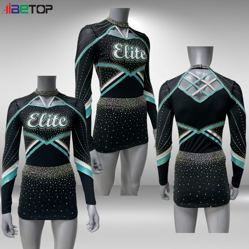 Custom College blue and white varsity cheerleading uniforms australia personnaliser cheerleading uniform13