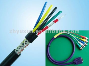 RGBHV cable RGB cable 5BNC cable