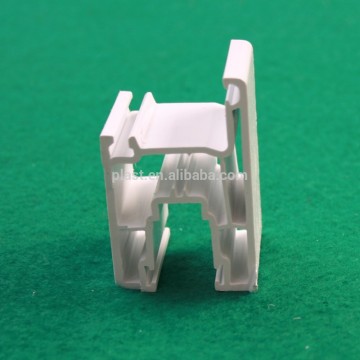 Huazhijie white pvc plastic extrusion profiles