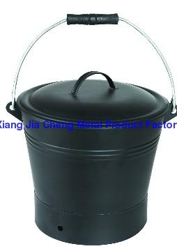 Coal Bucket With Cover Firewood Log