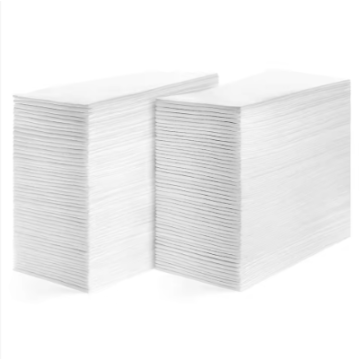 Серветки для рук з білого паперу Luxury Linen Feel Airlaid