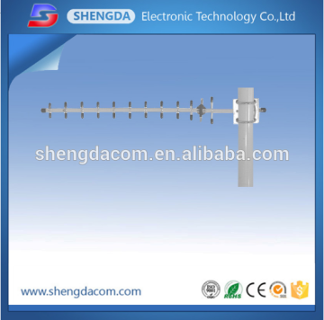 Yagi 2.4G antenna stainless steel or Aluminium alloy with N female connector and 4m RG58 cable