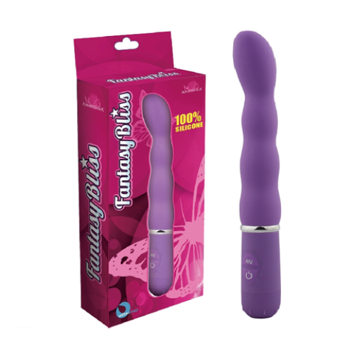 Evra G spot goblin female masturbator vibrates G spot rabbit massage stick purple main drawing