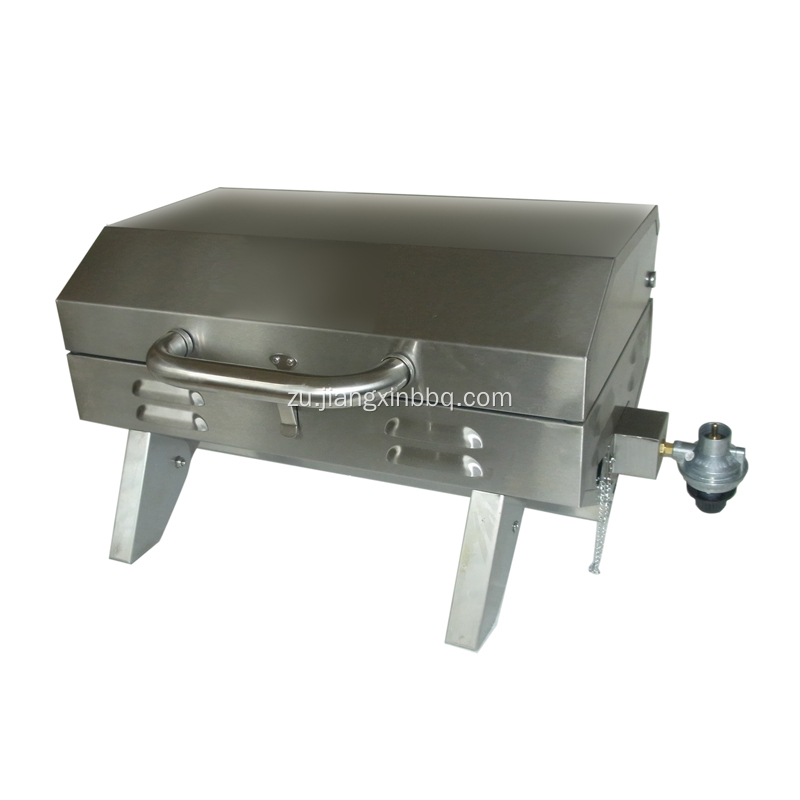 I-Stainless Steel Tabletop Portable Gas Grill