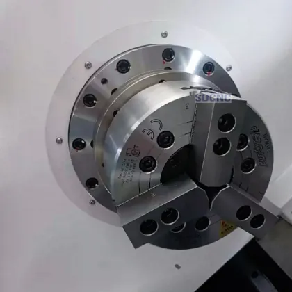 High Quality TCK56 Slant Bed CNC Lathe Machine with Double Spindle